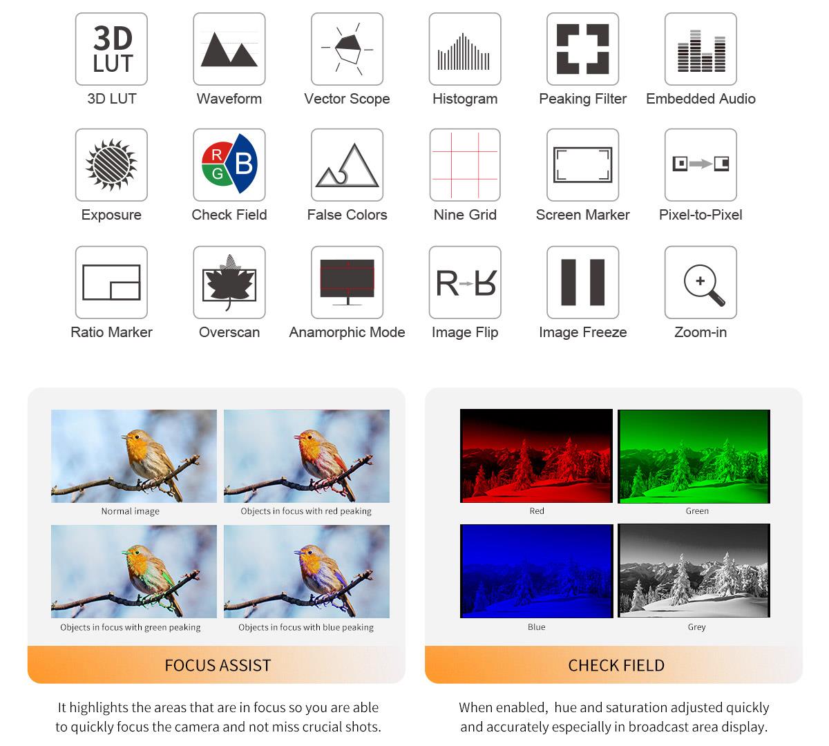 full featured monitor