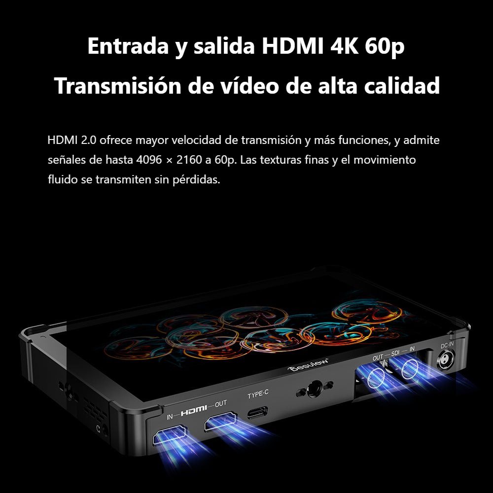 Desview OL7S – HDMI 2.0 hasta 4K 60p