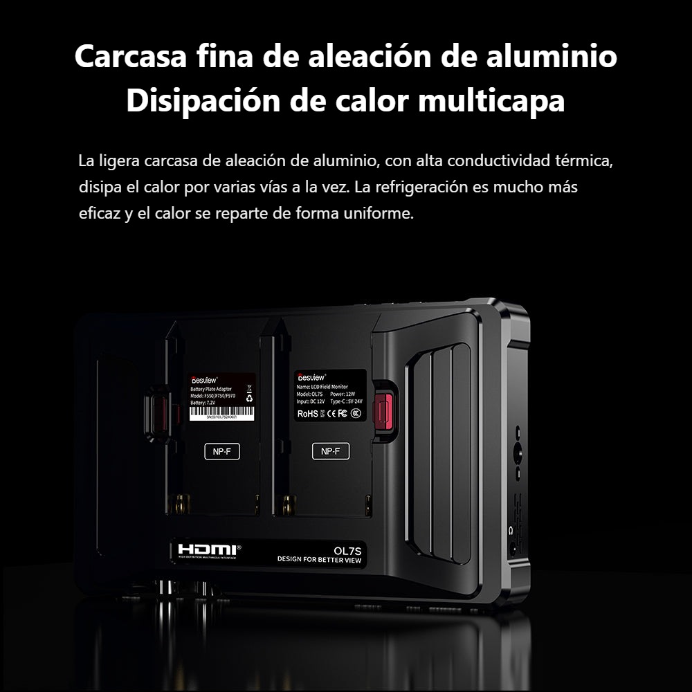 Desview OL7S – Carcasa de aleación de aluminio