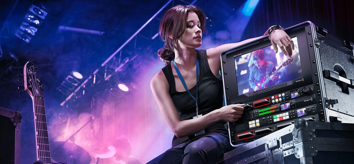 Blackmagic Videohub Mini 4x2 12G – 12G-SDI avanzado para SD, HD y Ultra HD
