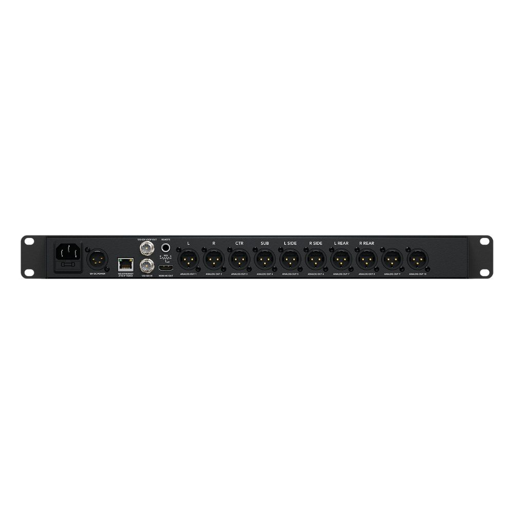Zadní konektory Blackmagic 2110 IP SDI to HDMI 12G-10