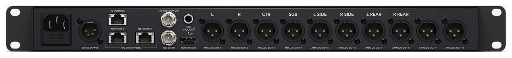 Blackmagic 2110 IP SDI to HDMI 12G-10 – Infraestructura híbrida SDI e IP