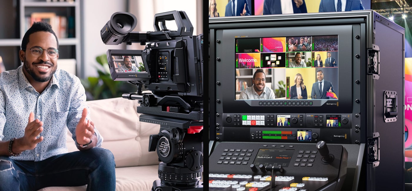 Blackmagic Streaming Encoder 4K – Enlaces de difusión con el decodificador