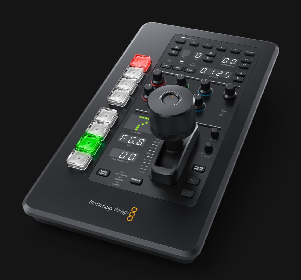 ATEM Micro Camera Panel – Control de emisión al estilo CCU