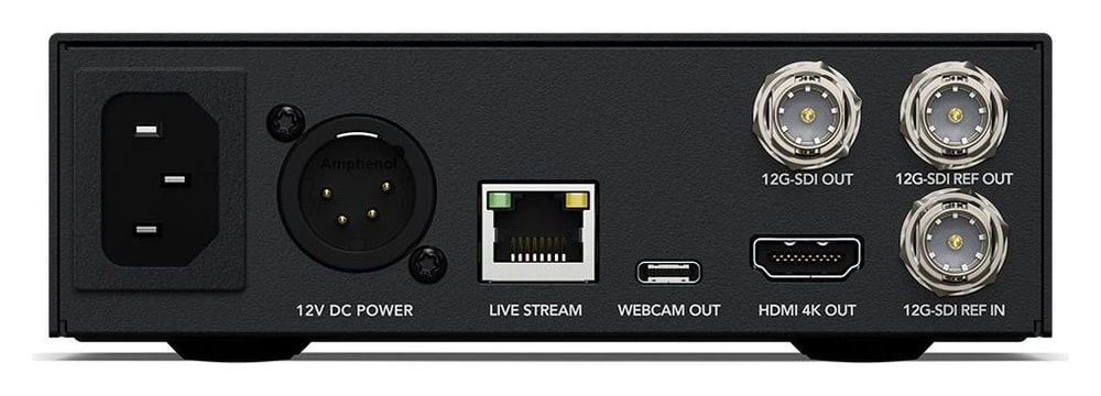 Blackmagic Streaming Decoder 4K – Alimentación y control