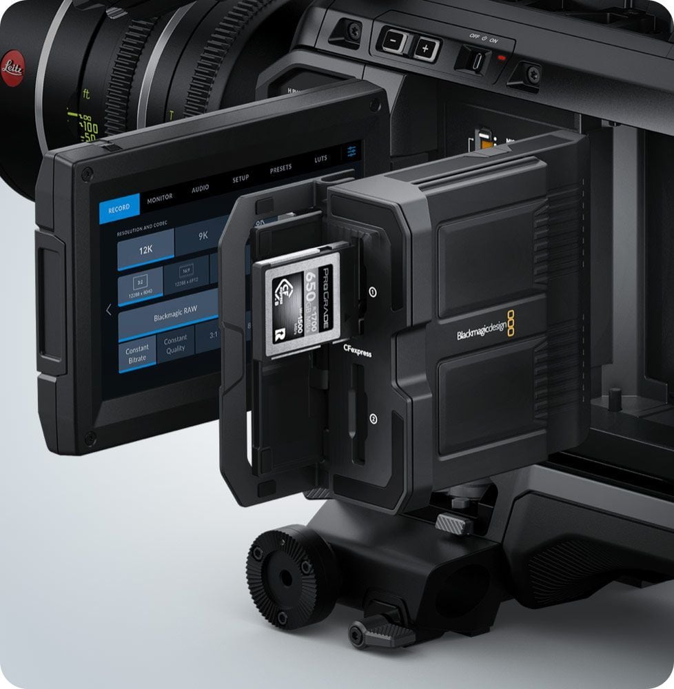 Blackmagic Design Media Module CF – Tarjetas CFexpress en lugar del módulo de 8TB