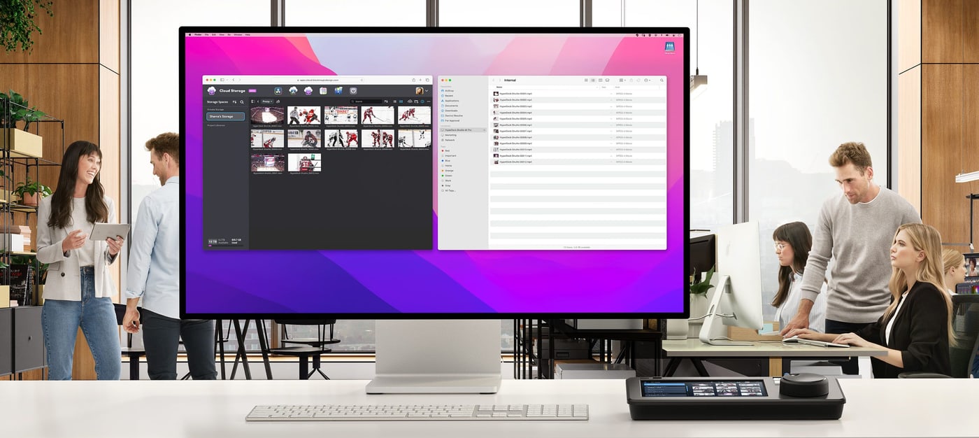 HyperDeck Shuttle 4K Pro 2TB – Blackmagic Cloud y archivos proxy