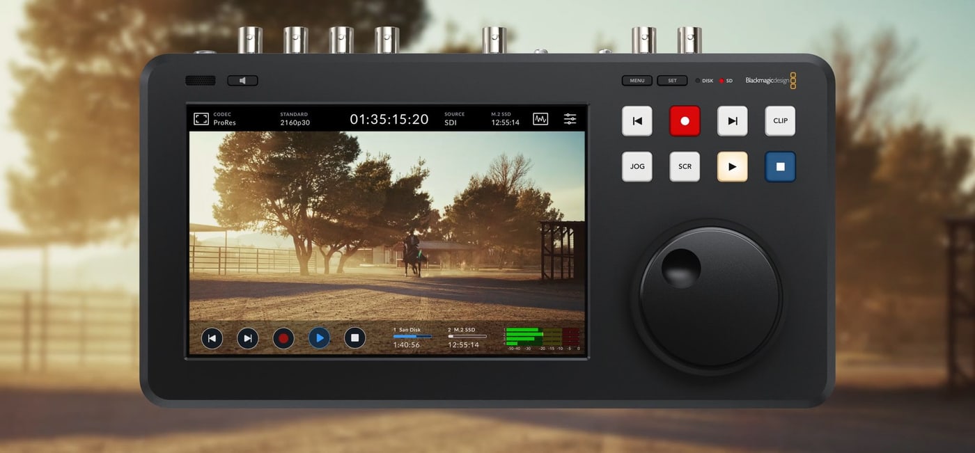 HyperDeck Shuttle 4K Pro 2TB – HDR y amplia gama de colores