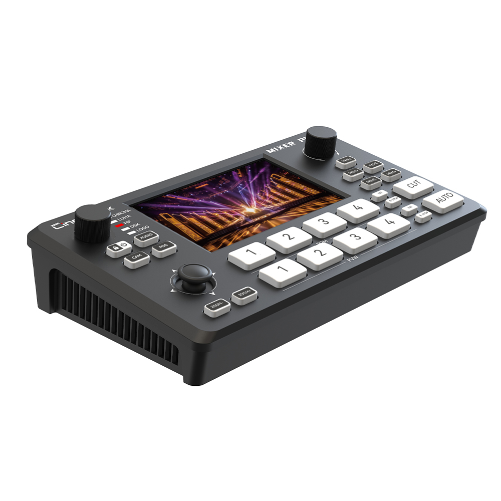 CineTreak Mixer Plus – panel de control