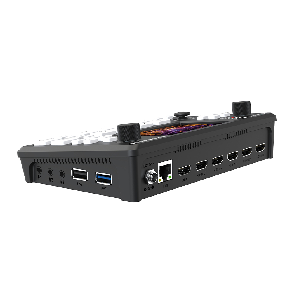 CineTreak Mixer Plus – vista general de interfaces