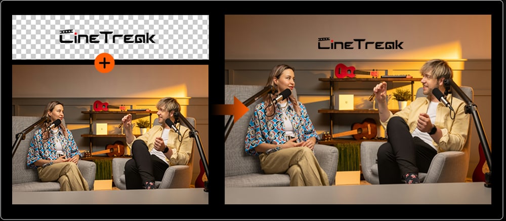 CineTreak Stream Master – Incrustación, rótulos y logotipos