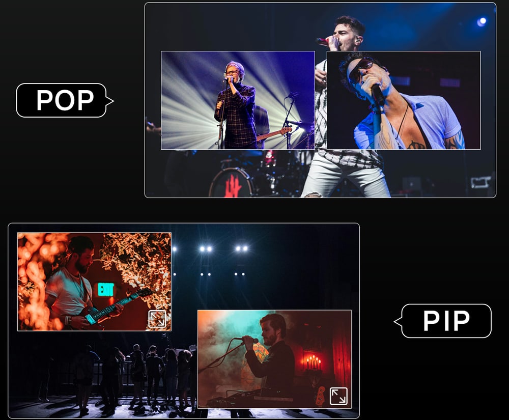 CineTreak Stream Master – PIP y POP a medida