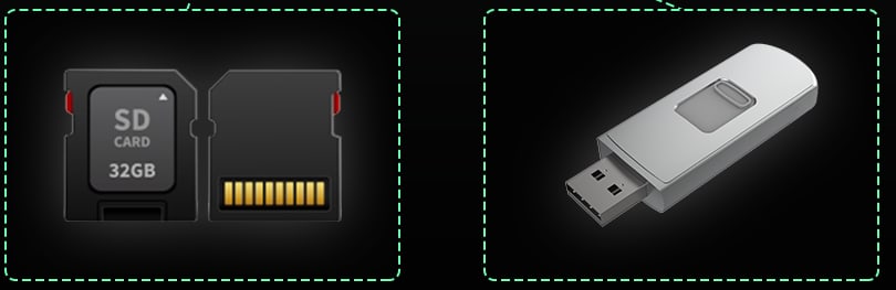 CineTreak Stream Master – Grabación en tarjeta SD o unidad USB