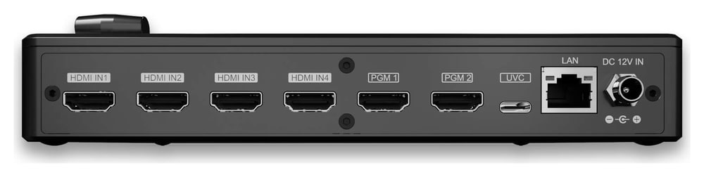 CineTreak Cinelive C1 – Conectores en la parte trasera