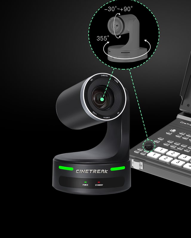 CineTreak Stream Master SDI – Control de cámaras PTZ