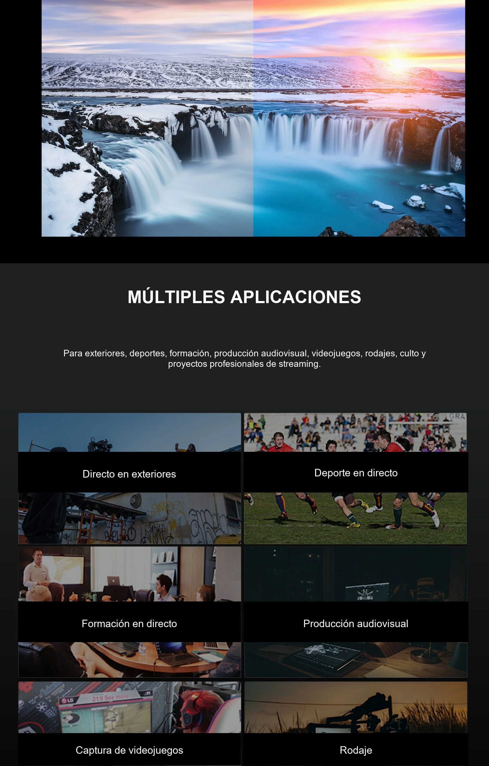 Del streaming en directo a la producción
