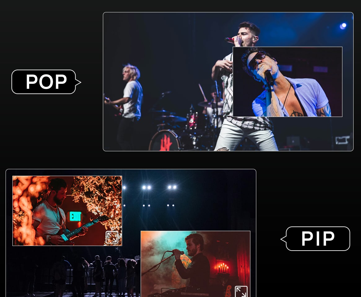 CineTreak Cinelive C2 – PIP y POP