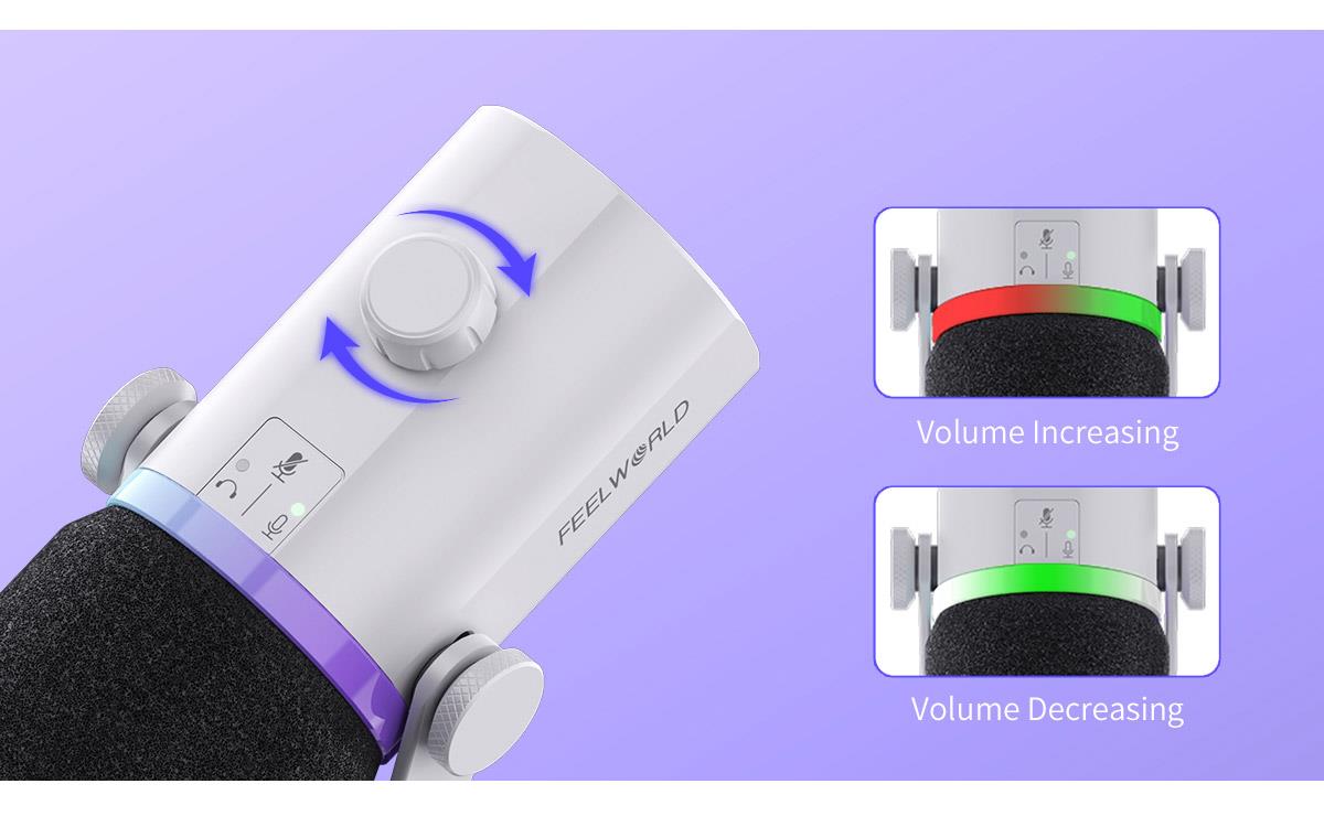 volume adjustment mic