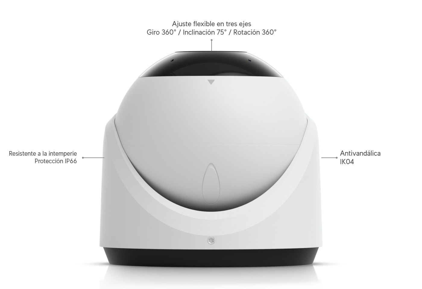 Ubiquiti UniFi Protect G6 Turret, blanco