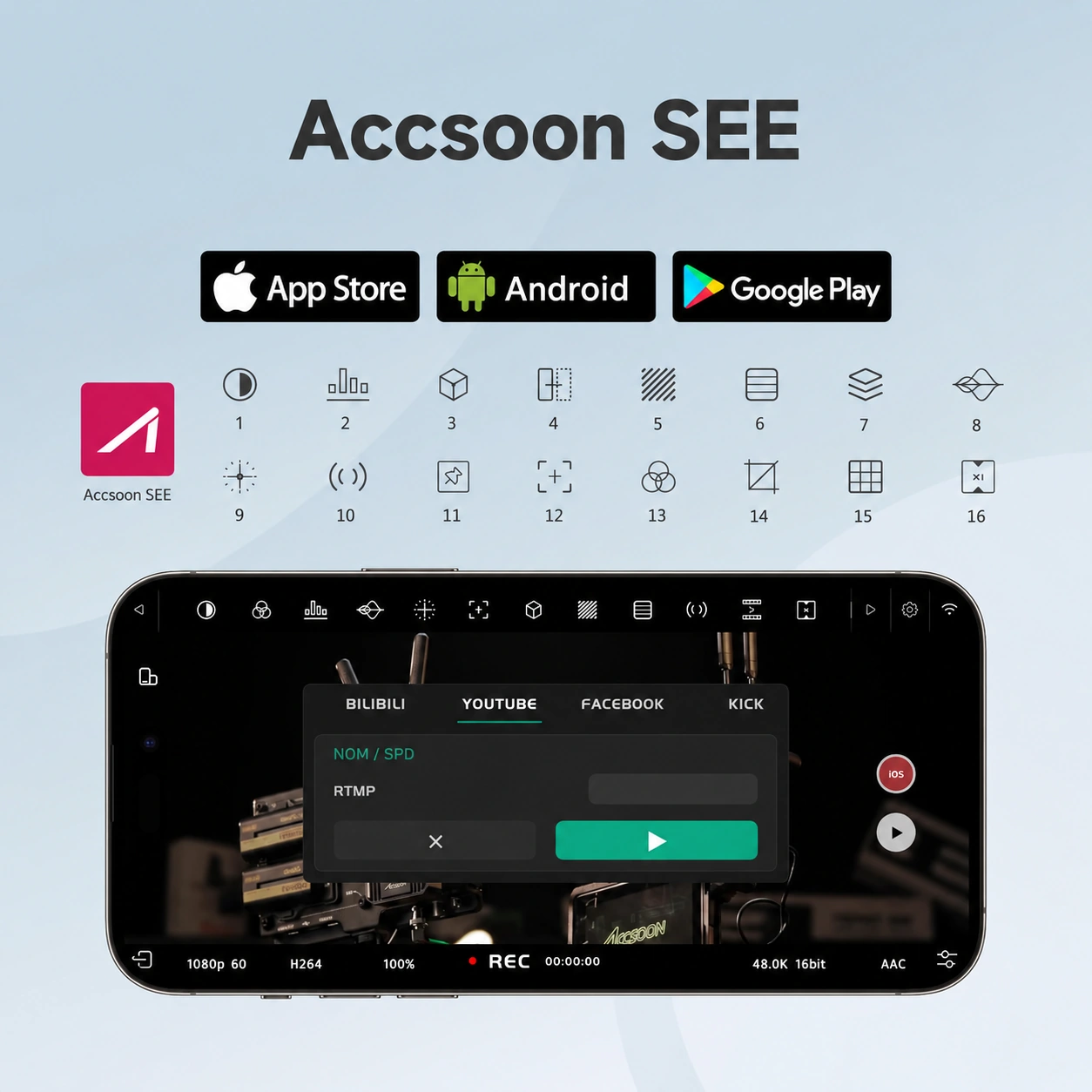 Accsoon CineView SE · Vista previa en Accsoon SEE