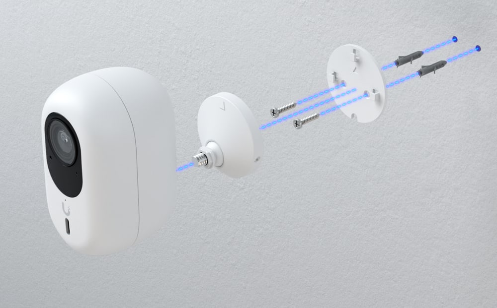 Ubiquiti UniFi Protect G6 Instant, blanco – Montaje en pared en pocos minutos