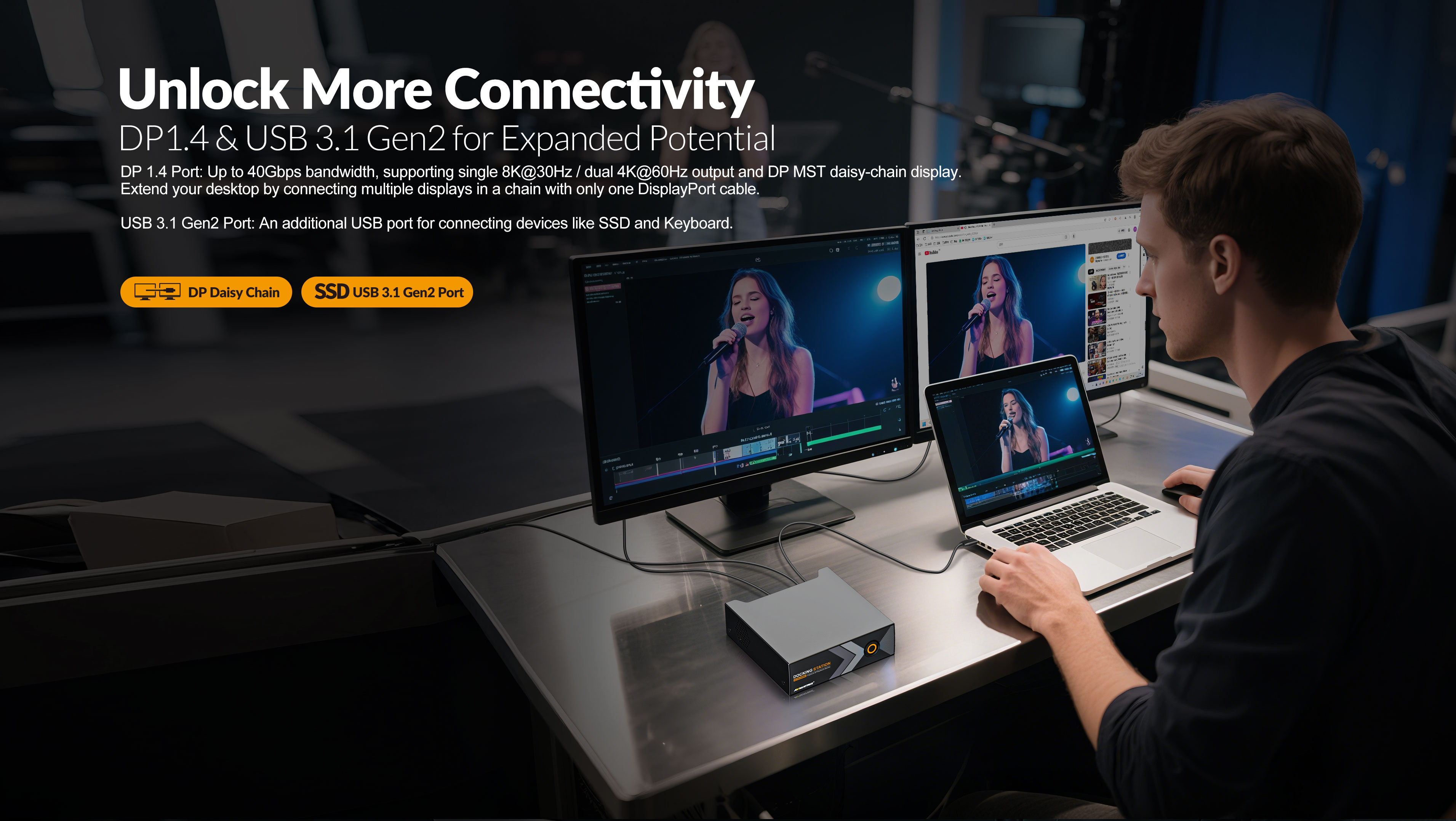 AVMATRIX TB-BOX v pracovním Thunderbolt workflow