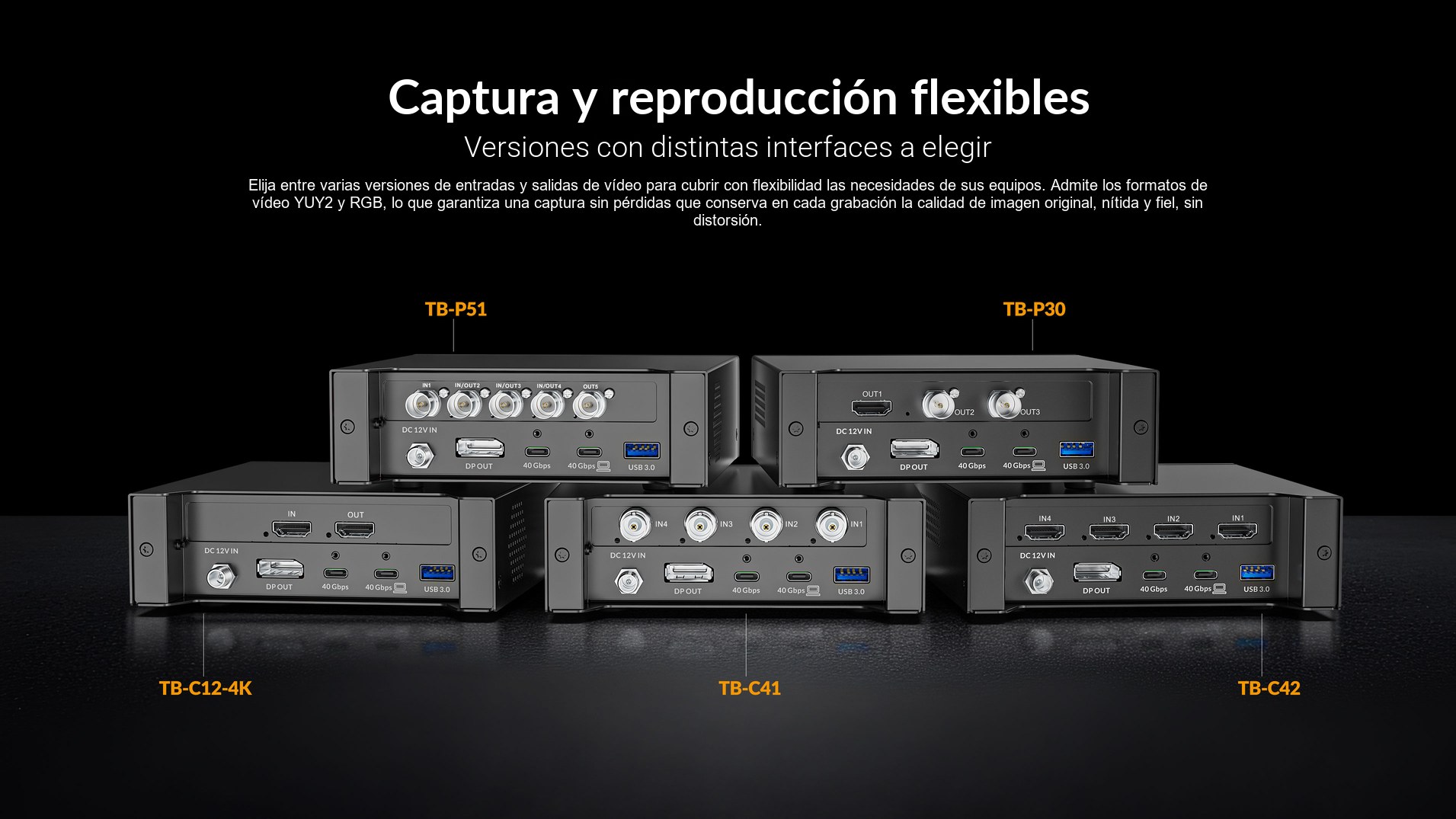 AVMATRIX TB-C12-4K – infografía