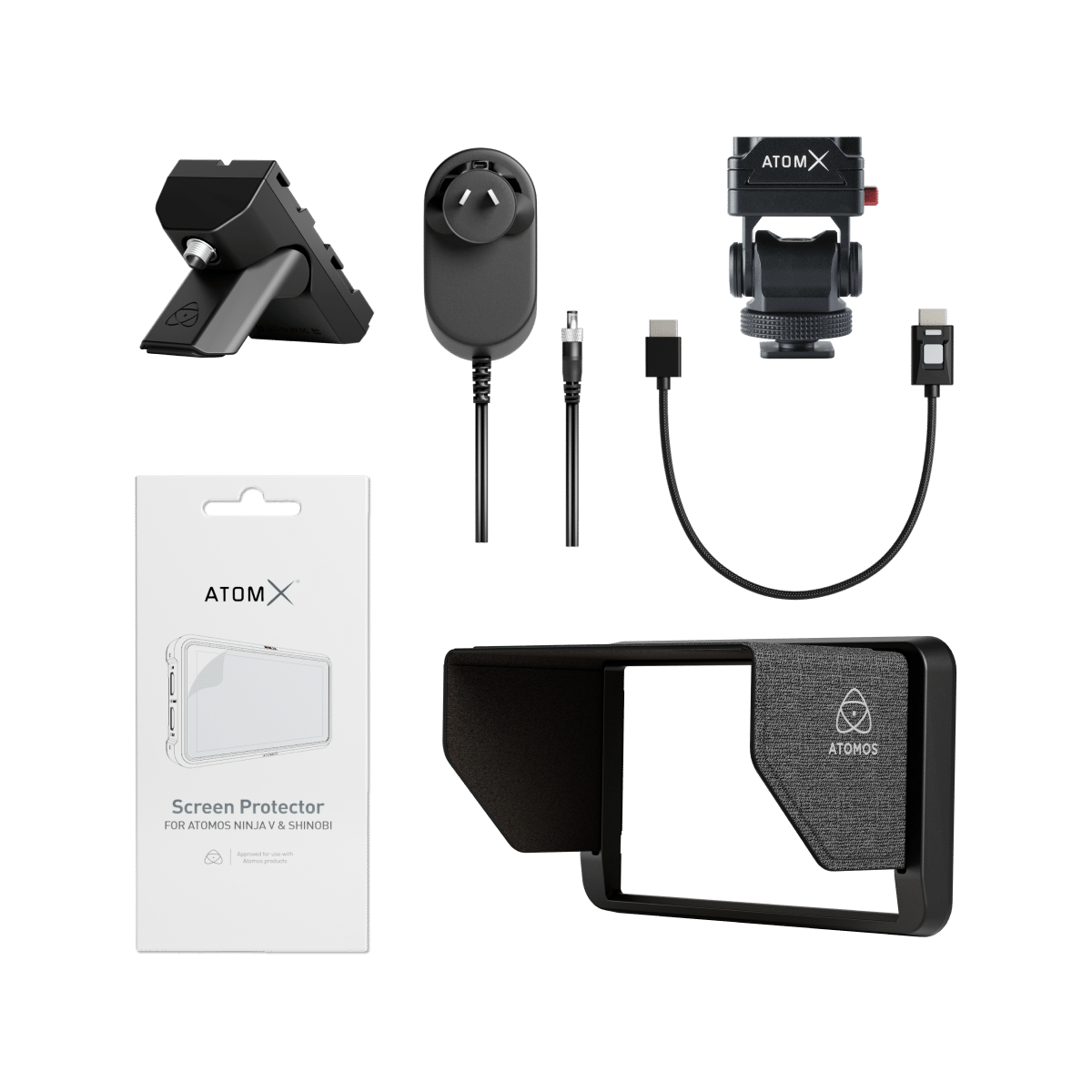 Contenido del Atomos 5-Inch Creator Kit ATOMACCKT6