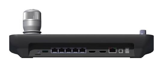 Salida HDMI y puertos de control