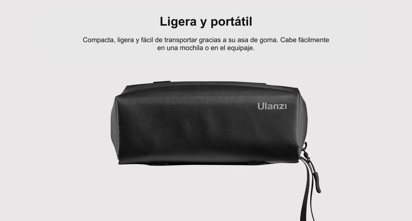 Ligera y portátil