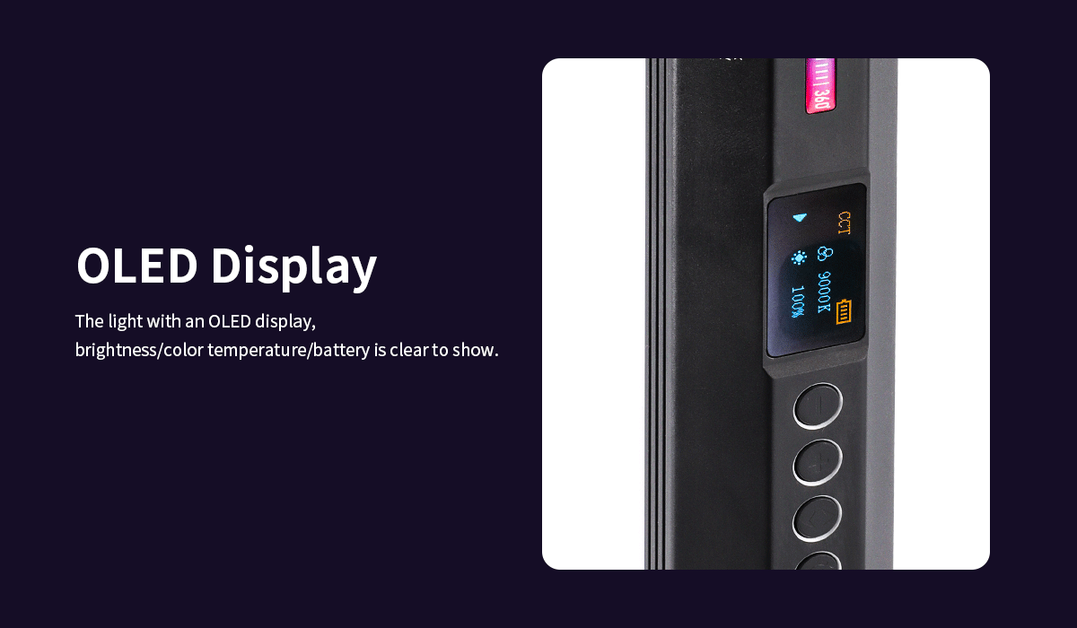 Ulanzi VL110 Magnetic RGB LED Tube Light (9.4