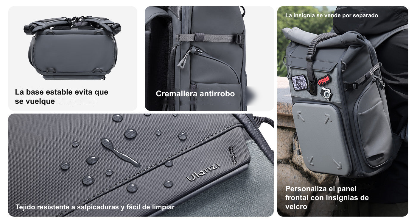 Tejido resistente a salpicaduras y fácil de limpiar