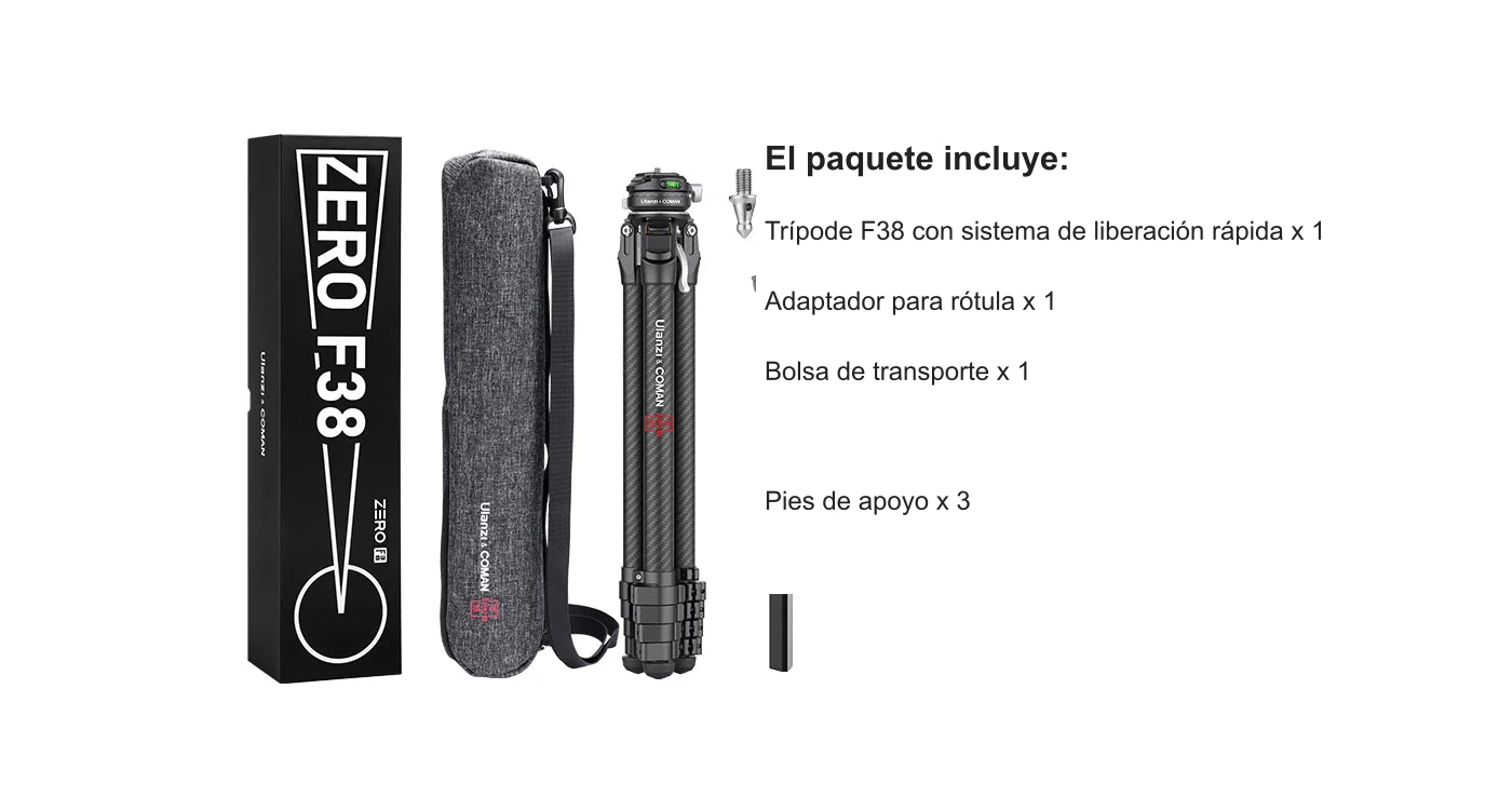 El paquete incluye: