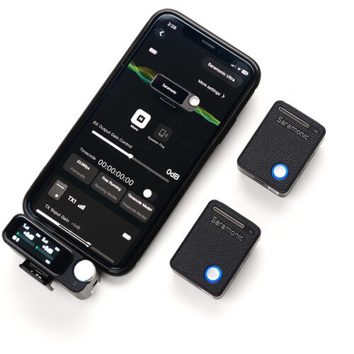 Detalle de funciones del Saramonic Ultra 01