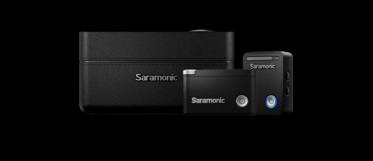 Transmisores y estuche de carga Saramonic Ultra