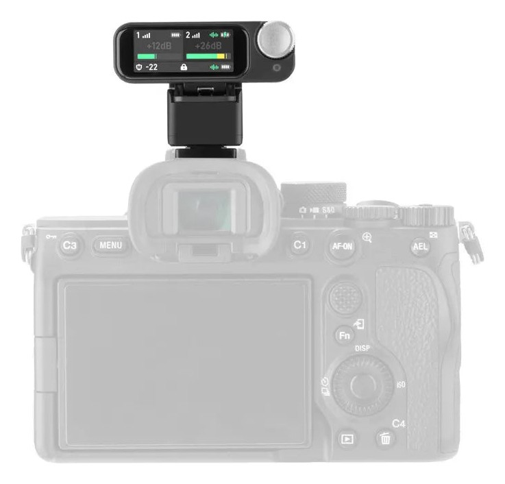 Saramonic SR-CA – Casi imperceptible en la cámara