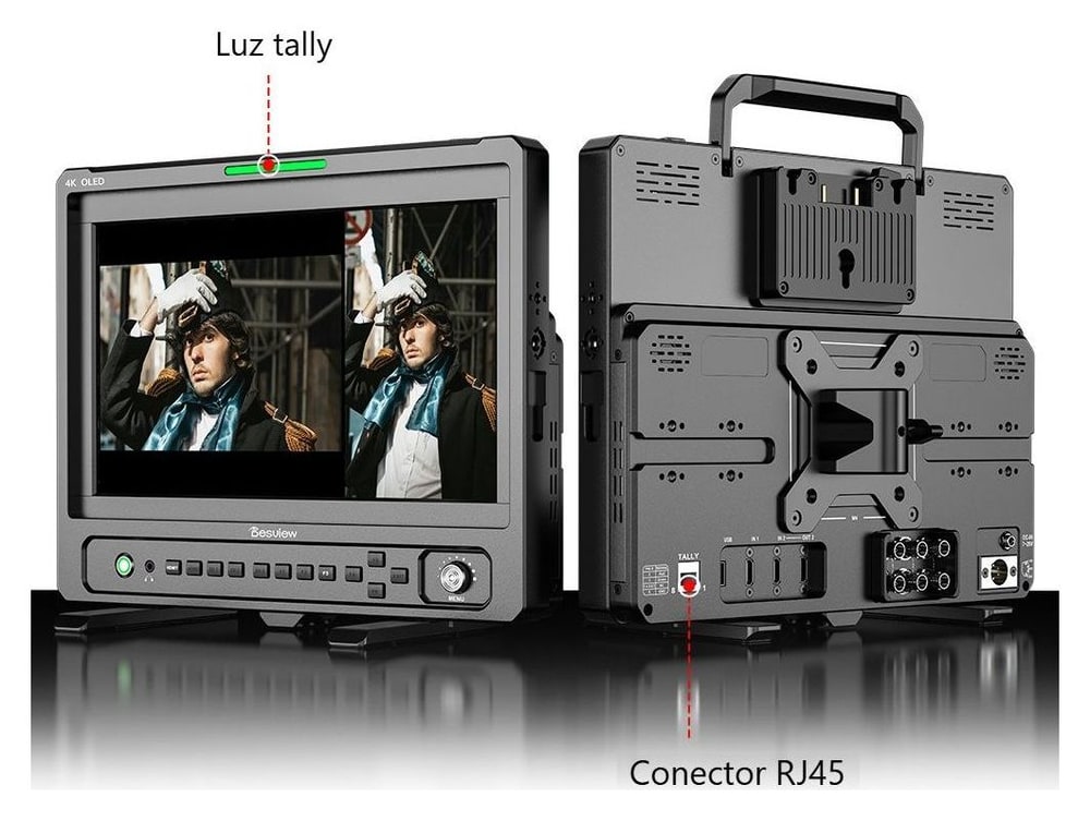 Desview OL14 – Luz tally