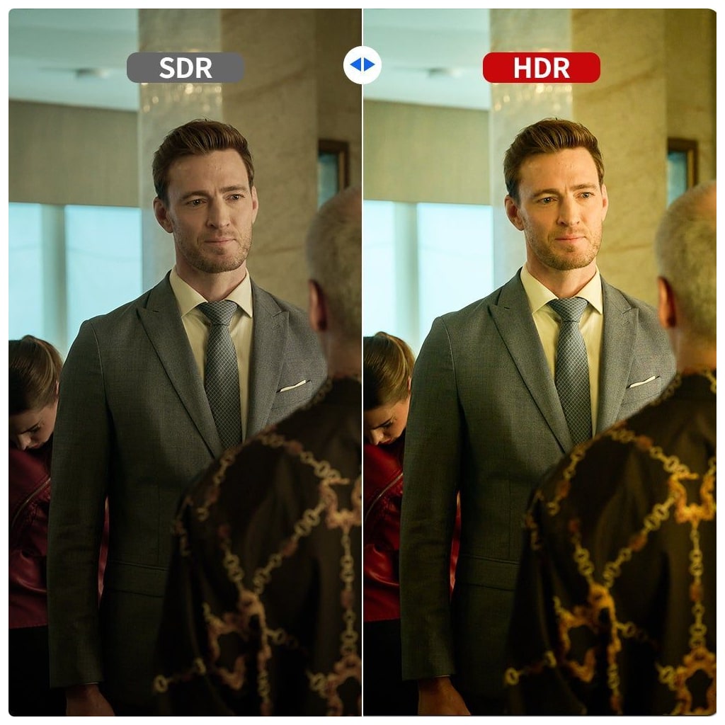 Monitorización HDR con tensión cinematográfica