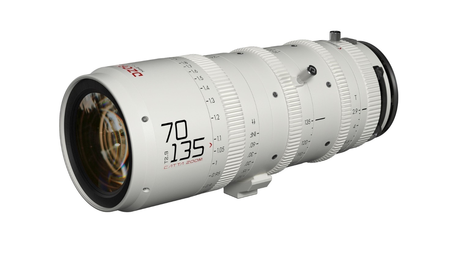 DZOFILM Catta Zoom 70–135 mm T2.9 bílý