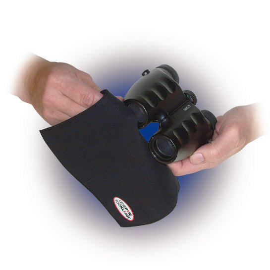 Uso del paño FogKlear en óptica binocular