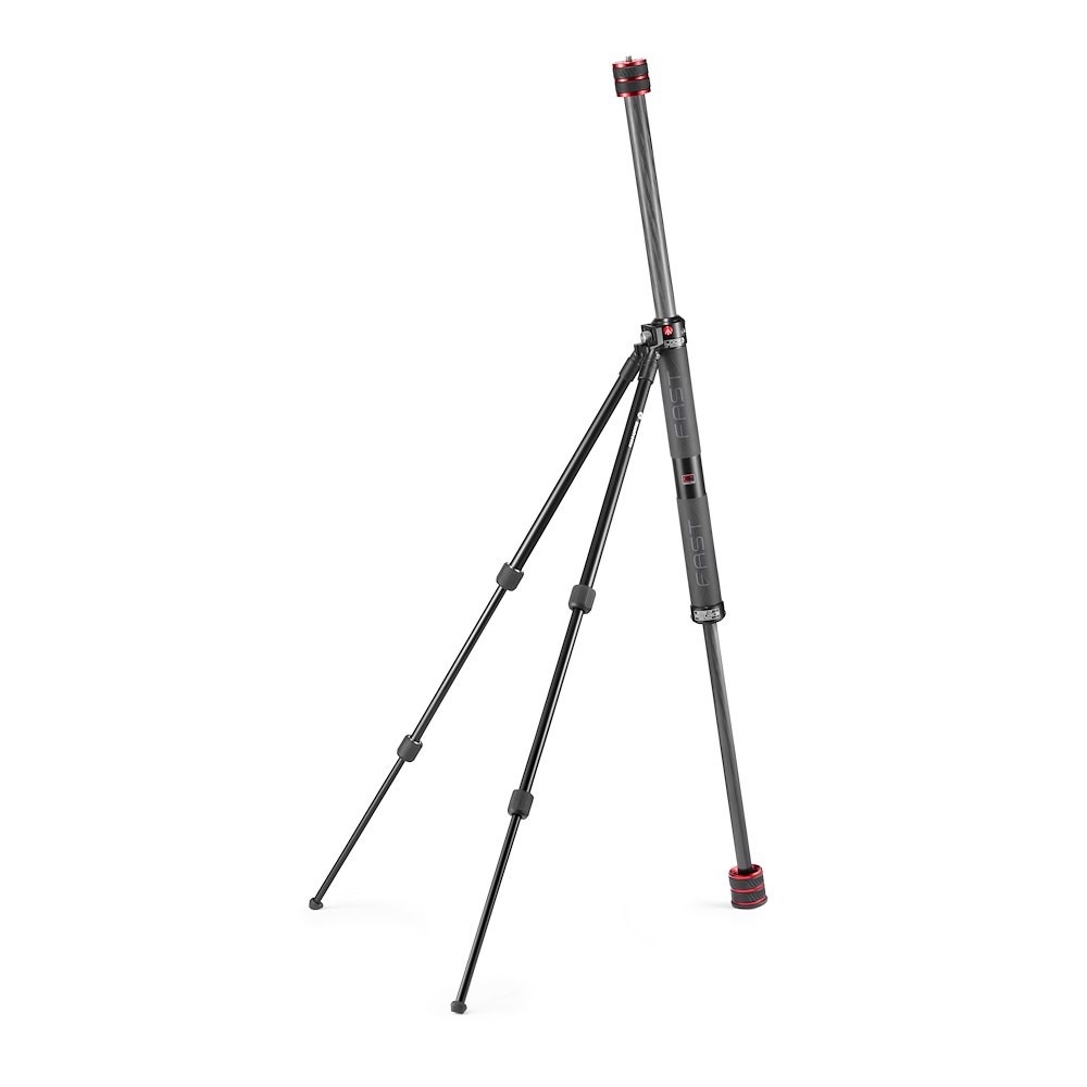 Manfrotto Gim-Pod desplegado con el GimBoom opcional