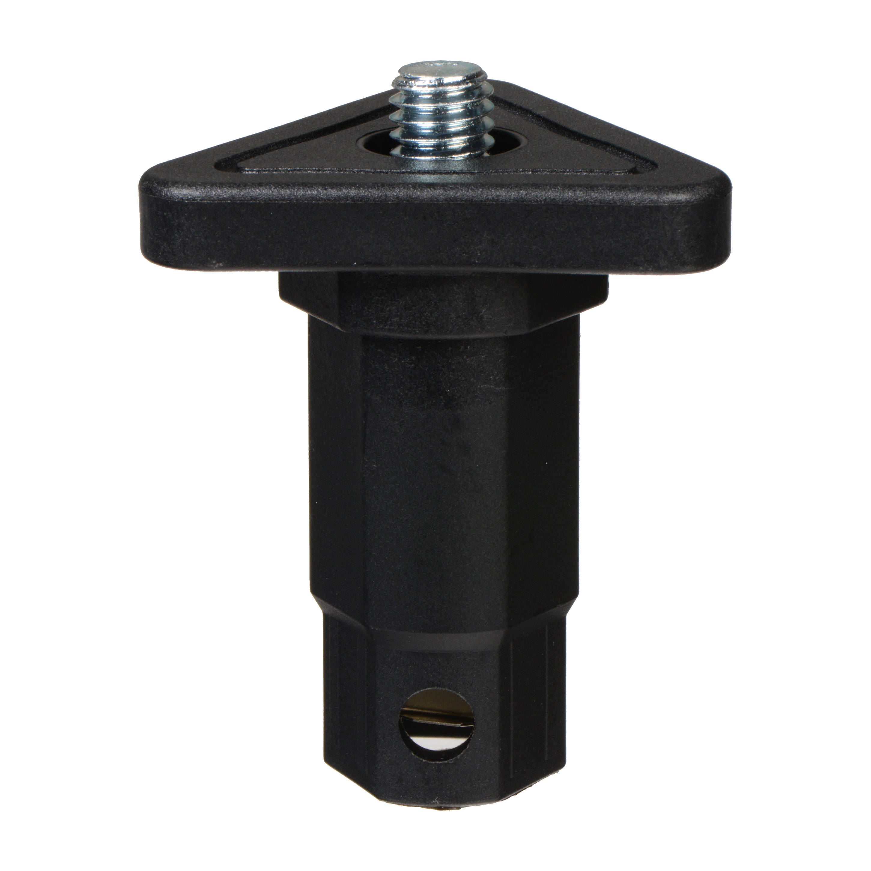 Adaptador Manfrotto 190XLAA para posiciones bajas con tornillo de 3/8 de pulgada