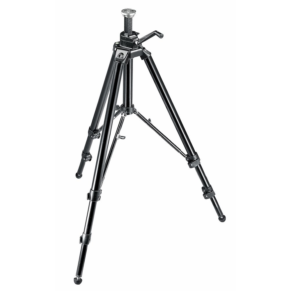 Trípode Manfrotto 475B sin rótula con columna de cremallera