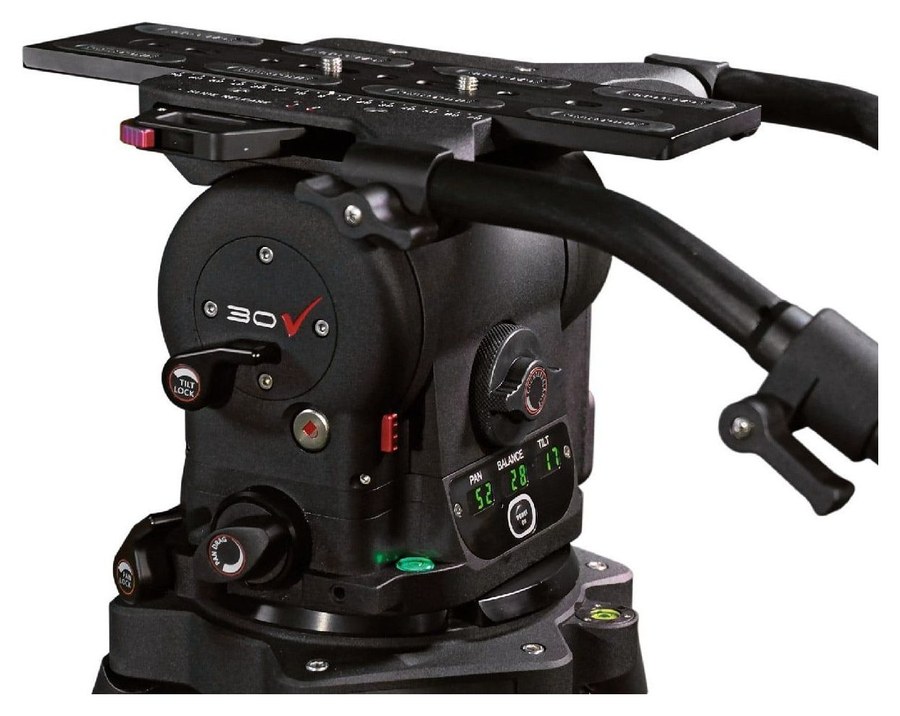 Cartoni Master 30 – Indicadores digitales y nivel