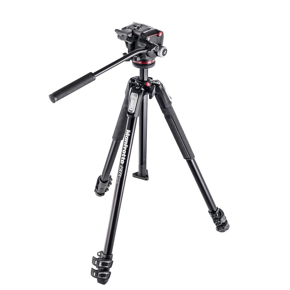 Manfrotto MK190X3-2W – stativ MT190X3 s fluidní hlavou MHXPRO-2W