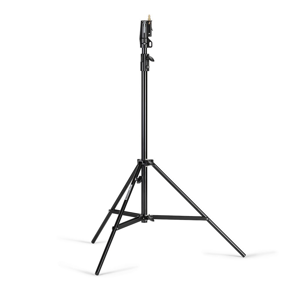 Soporte Cine Manfrotto 008BSU de acero galvanizado negro