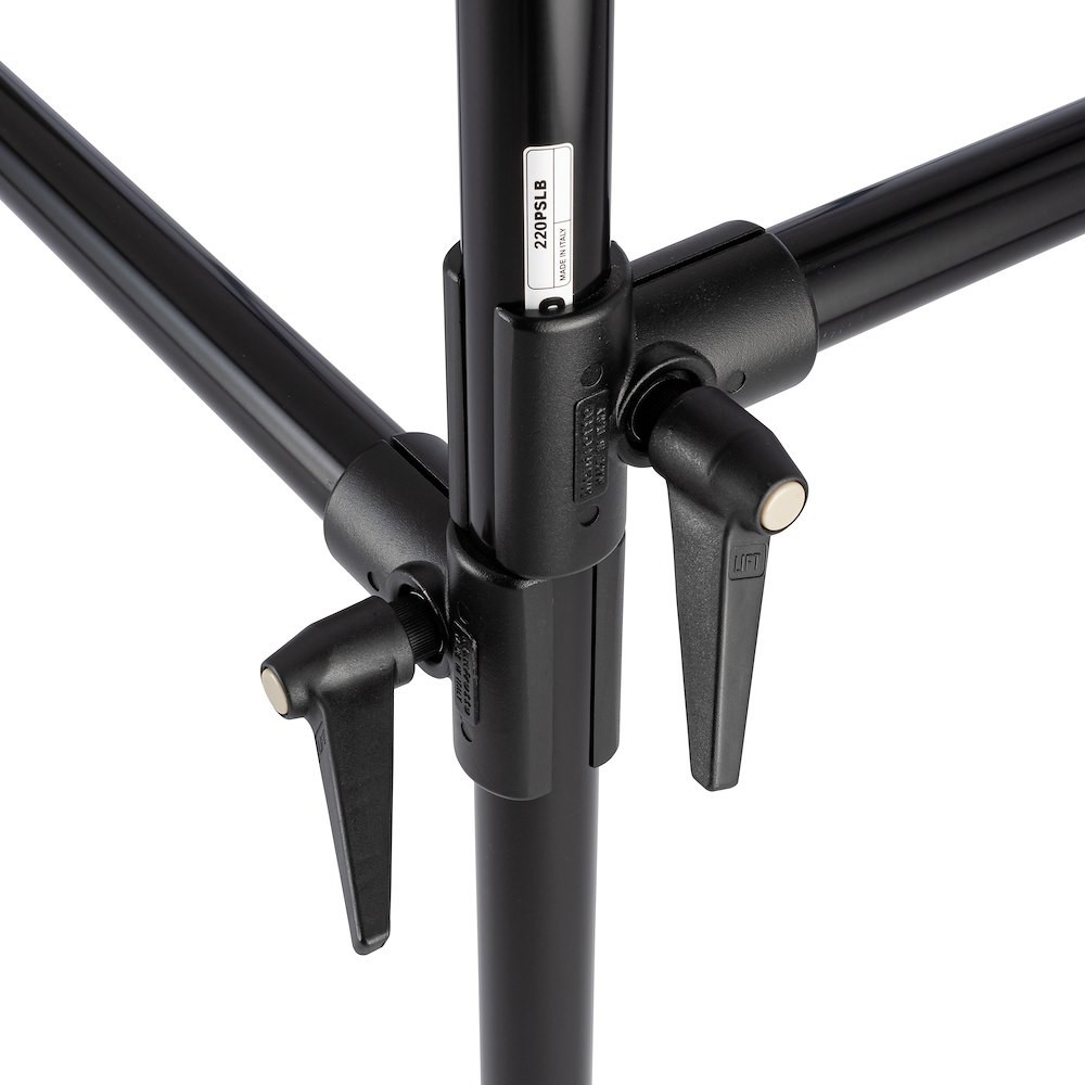 Boční pohled na konstrukci Manfrotto 220PSLB