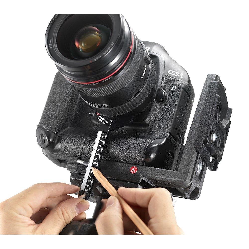 Manfrotto MS050M4-RC4 při fotografování na šířku