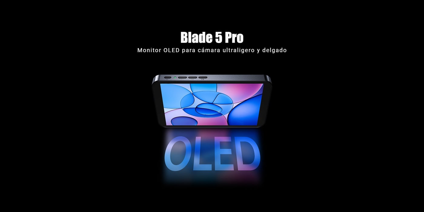 Desview Blade 5 Pro – monitor OLED para cámara ultraligero y delgado