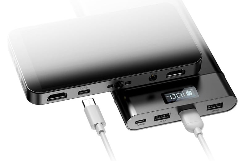 Alimentación USB-C desde una batería externa